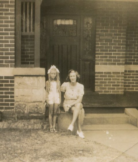 Marcia and Norma Chayter at 28 Woodroyd Street, Mt Lawley