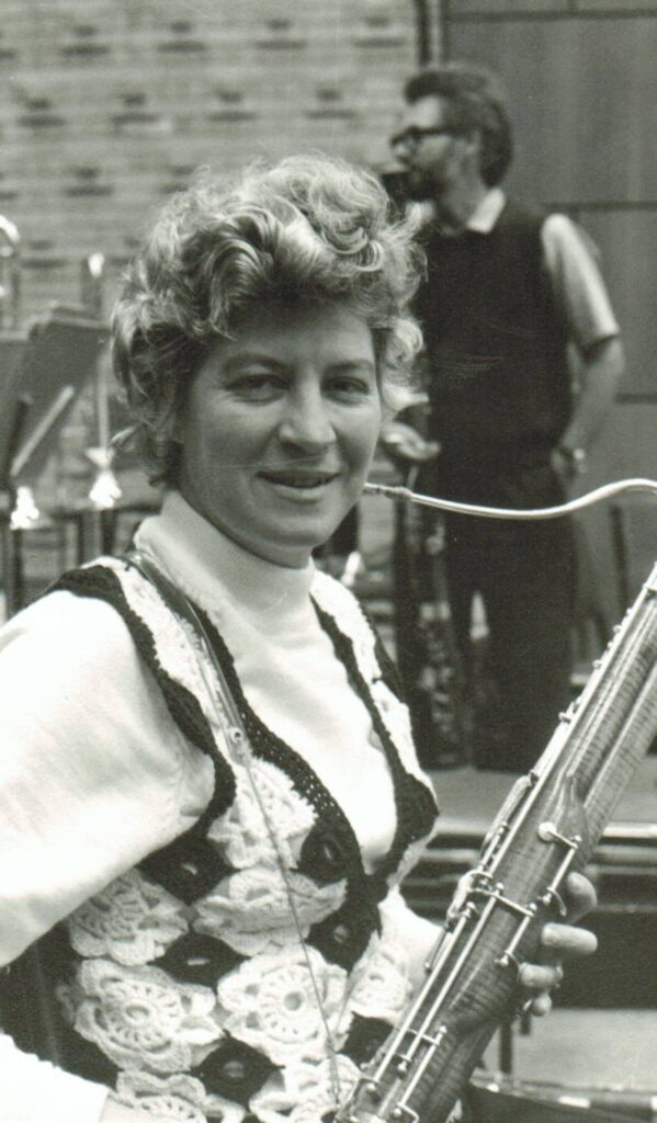 Jill Mowson 1967 in Basil Kirke Studio