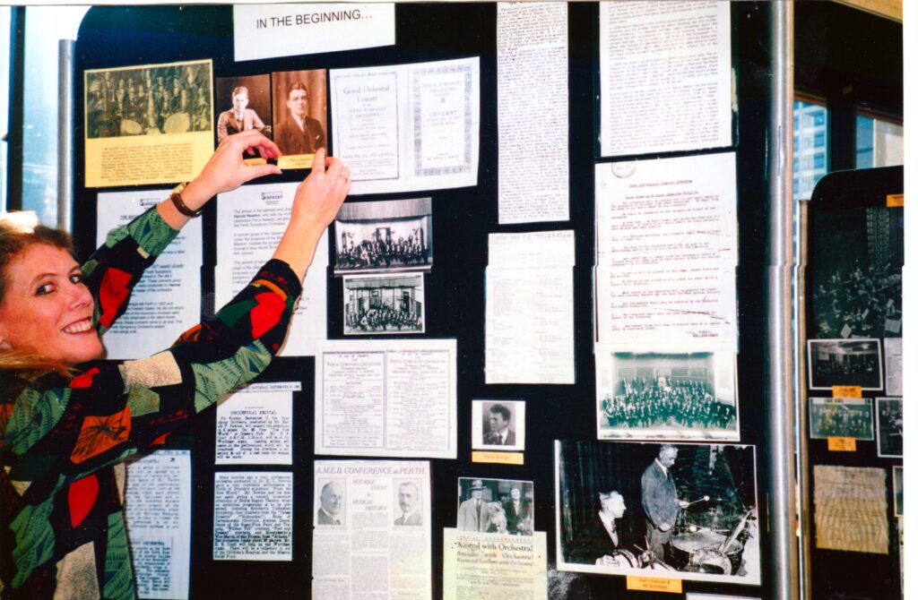 WASO 75th Anniversary History Exhibition - Perth Concert Hall