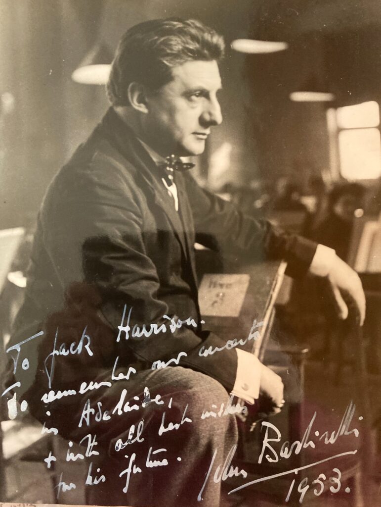 Sir John Barbirolli conducts WASO