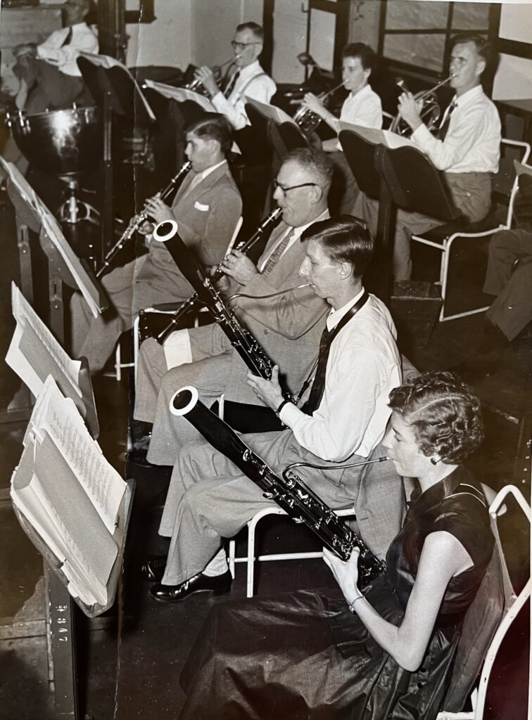 1952 West Australian Symphony Orchestra Clarinets and Bassoons