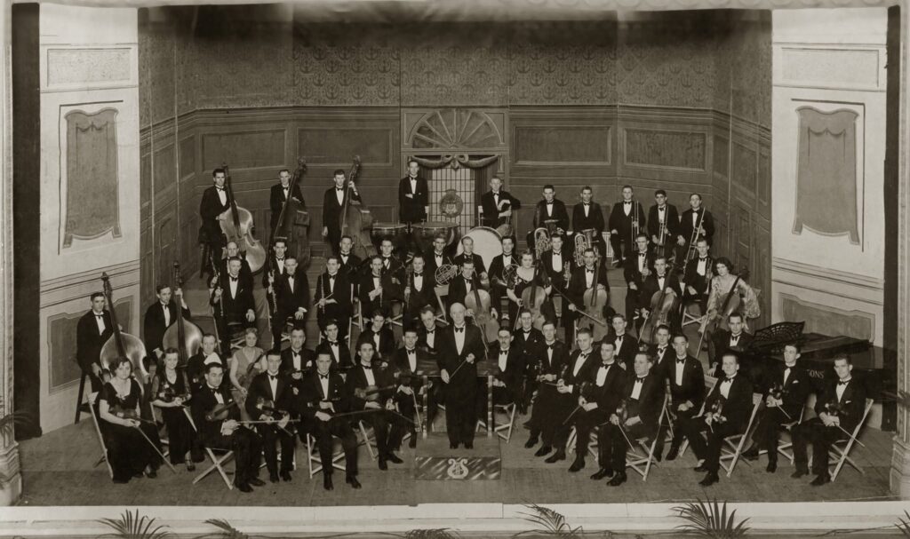 1933 Perth Symphony Orchestra conducted by George Reid in His Majesty's Theatre