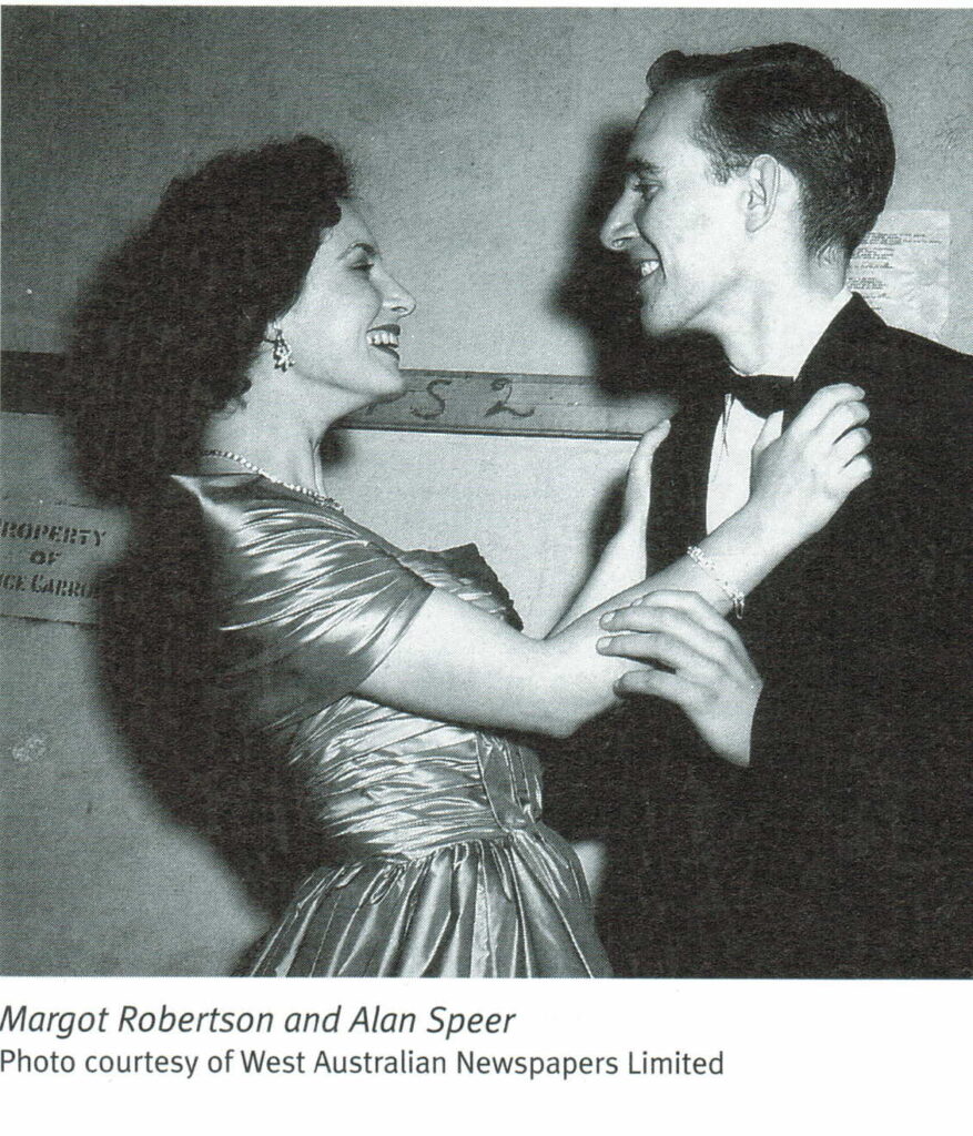 Margot Robertson and Alan Speer